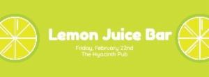 Lemon Juice Bar