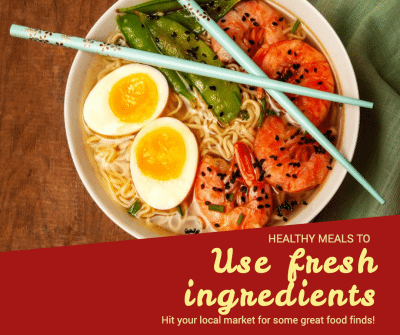 Use fresh ingredients